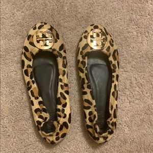 Tory Burch Leopard Print Flats